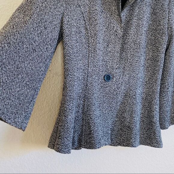 Vintage Pepper Houndstooth A-Line Jacket Sz S - Picture 7 of 9